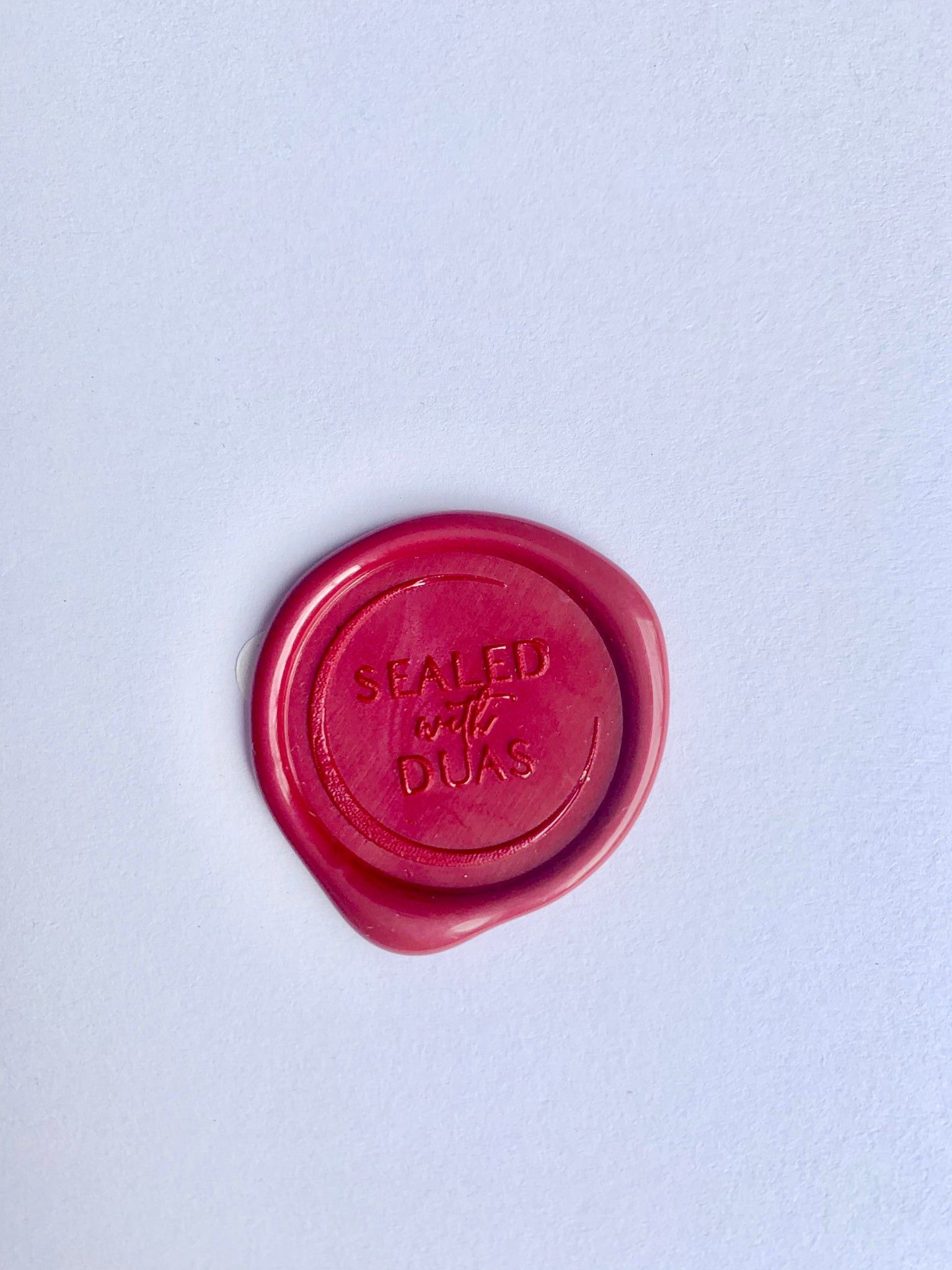 Sealed With Duas Wax Seal